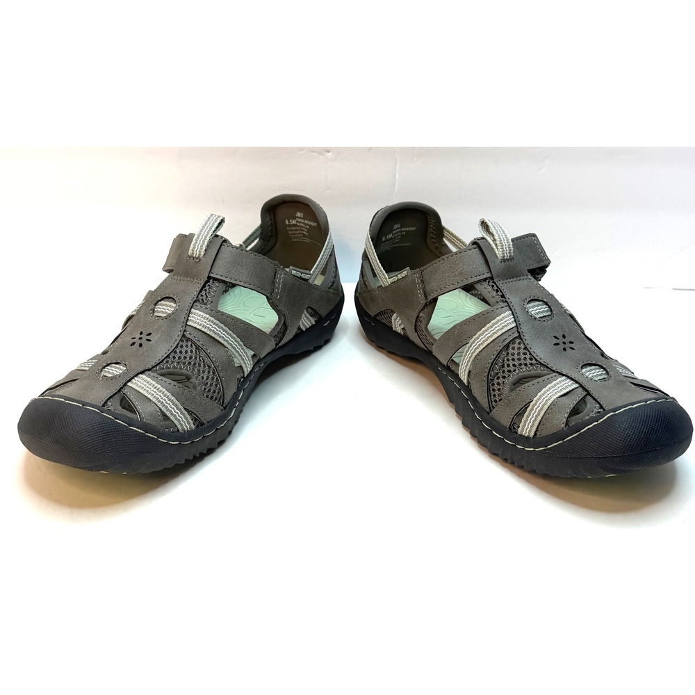JBU Women's Regional Water Ready Casual Sneaker Dark Grey/Pale Moss 8.5M NWT/BOX - Picture 10 of 10